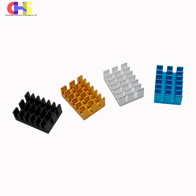 10-Pack Aluminum Heatsink Radiators for Enhanced Heat Dissipation