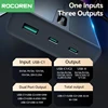 Rocoren 65W 20000mAh Power Bank Portable Fast Charger External Battery 20000 mAh Powerbank For iPhone 16 Pro Max Xiaomi MacBook 2