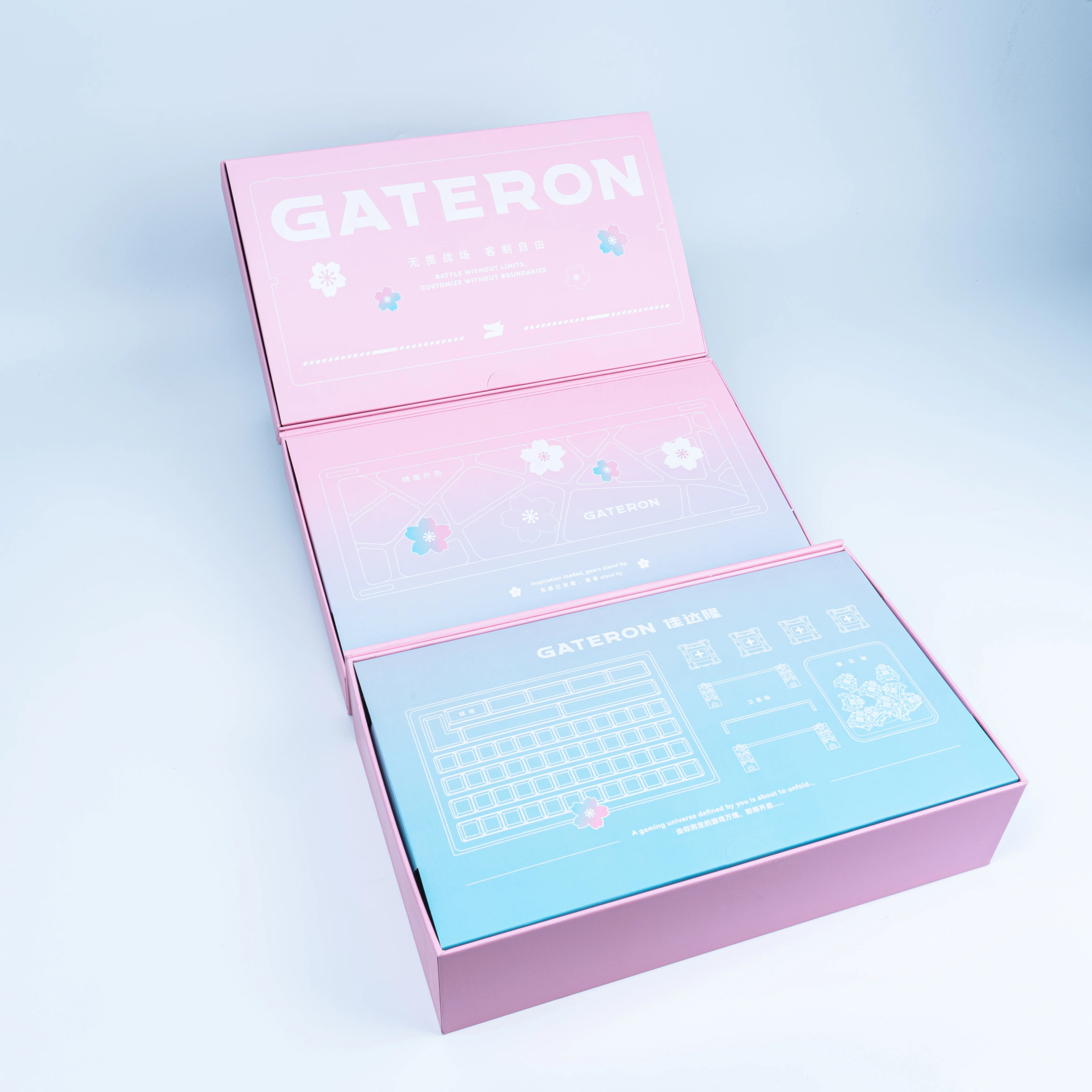 GATERON Sakura Collab Limited Edition Set, Custom Edition GT60 PRO