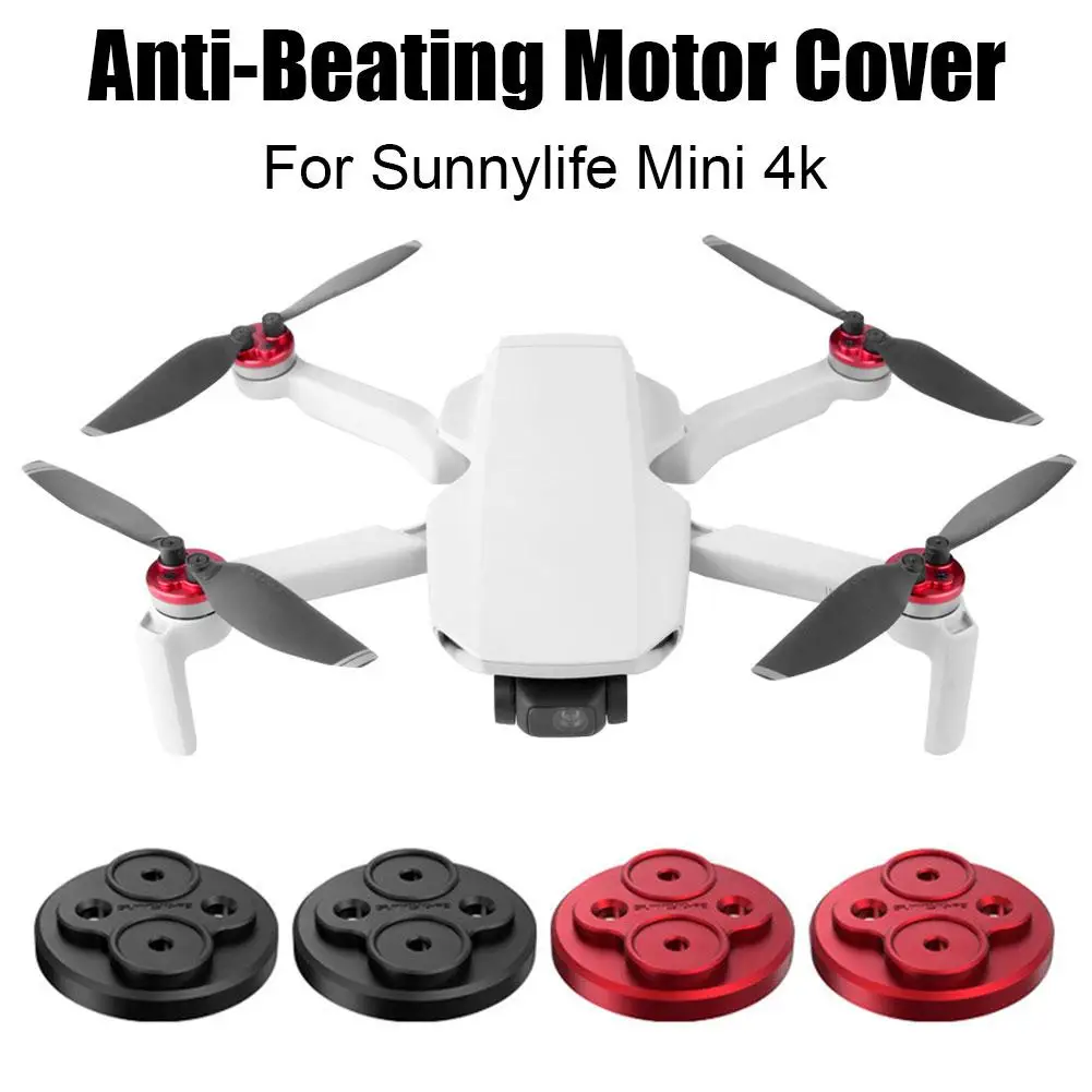 Upgraded Aluminum Alloy Motor Cover for DJI Mini 4k/SE/2/2 SE Anti-paddle Motor Cover for Mini 1 Drone Accessoies J5Y8 Drone Accessories Drone Motor Cover