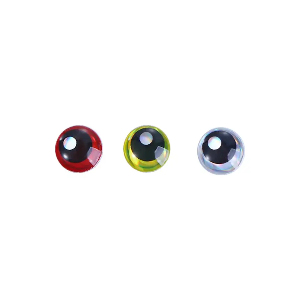 Description Picture 5 of itemFishing Tackle Fly Fishing DIY Eye 3D 4D 5D Simulation Artificial Fish Eyes Fishing Lure Eyes 3D Fish Eyes Lure Fish Eyes