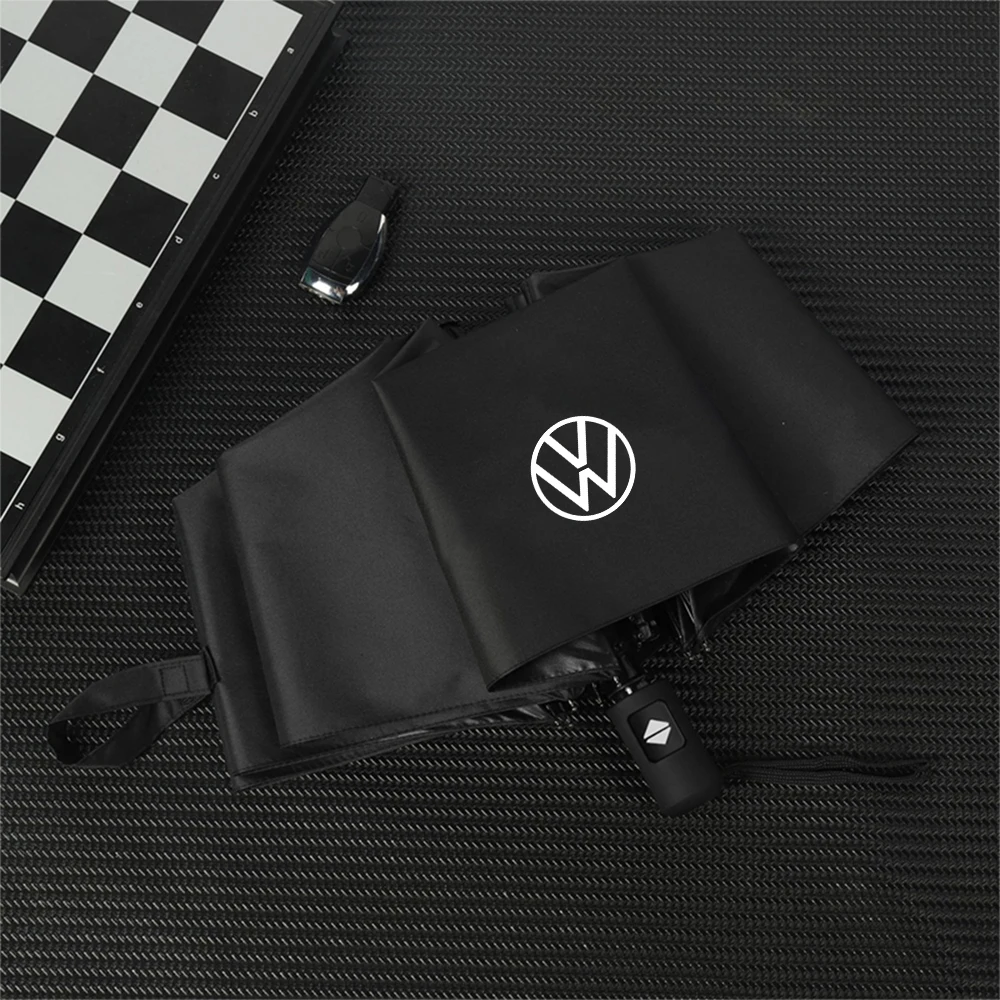 Car Sunshade Umbrella Car Umbrella Car Automatic Folding Windproof Sunshade Umbrella For Volkswagen VW Passat b6 Golf 5 7 Santana Polo Rline Magotan Tiguan Mk6 Gti