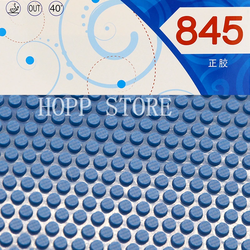 

Original METEOR 845 (Blue Rubber) Table Tennis Rubber (Pips-out Fast Attack) Ping Pong Sponge ITTF Approved