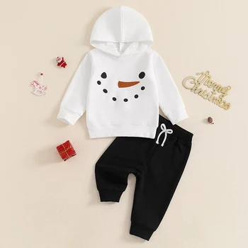 Toddler Cartoon Hoodie & Pants Set 1