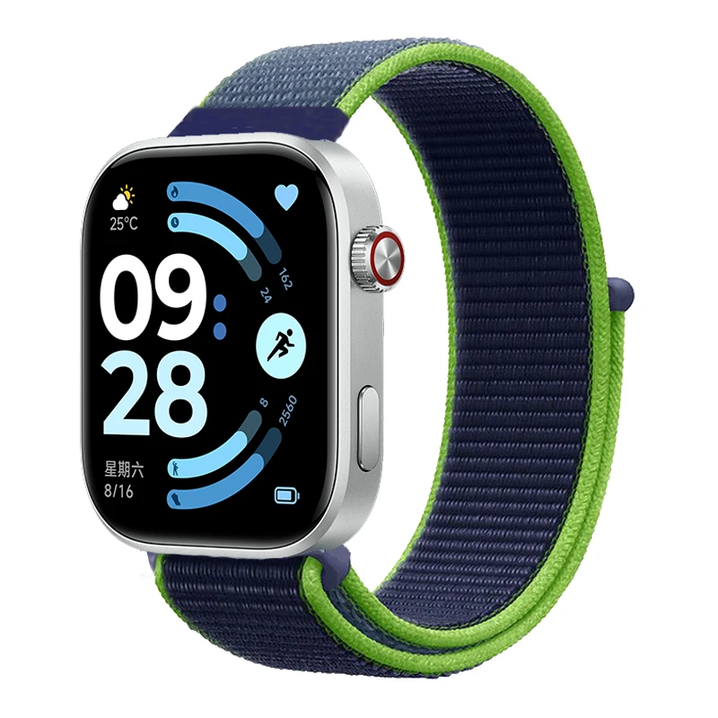 Smartwatch Sport Nylon Loop Replacement Strap - Universal Accessory Bracelet