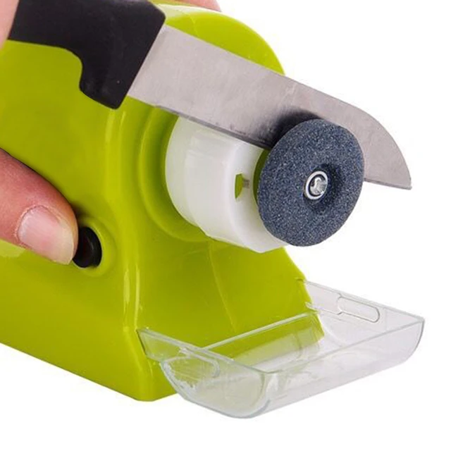 Electric Knife Sharpener Fast Whetstone Manual Knife Sharpener Multi  Function Motorized Knife Sharpening Rotating Knife Grinder Household  Kitchen Tool 