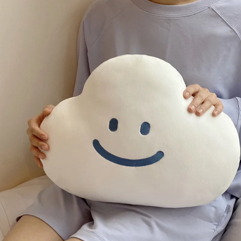 INS Korean Style Smiley Clouds Newborn Cute Soft Plush Doll Photography Prop Studio Shooting Accessories