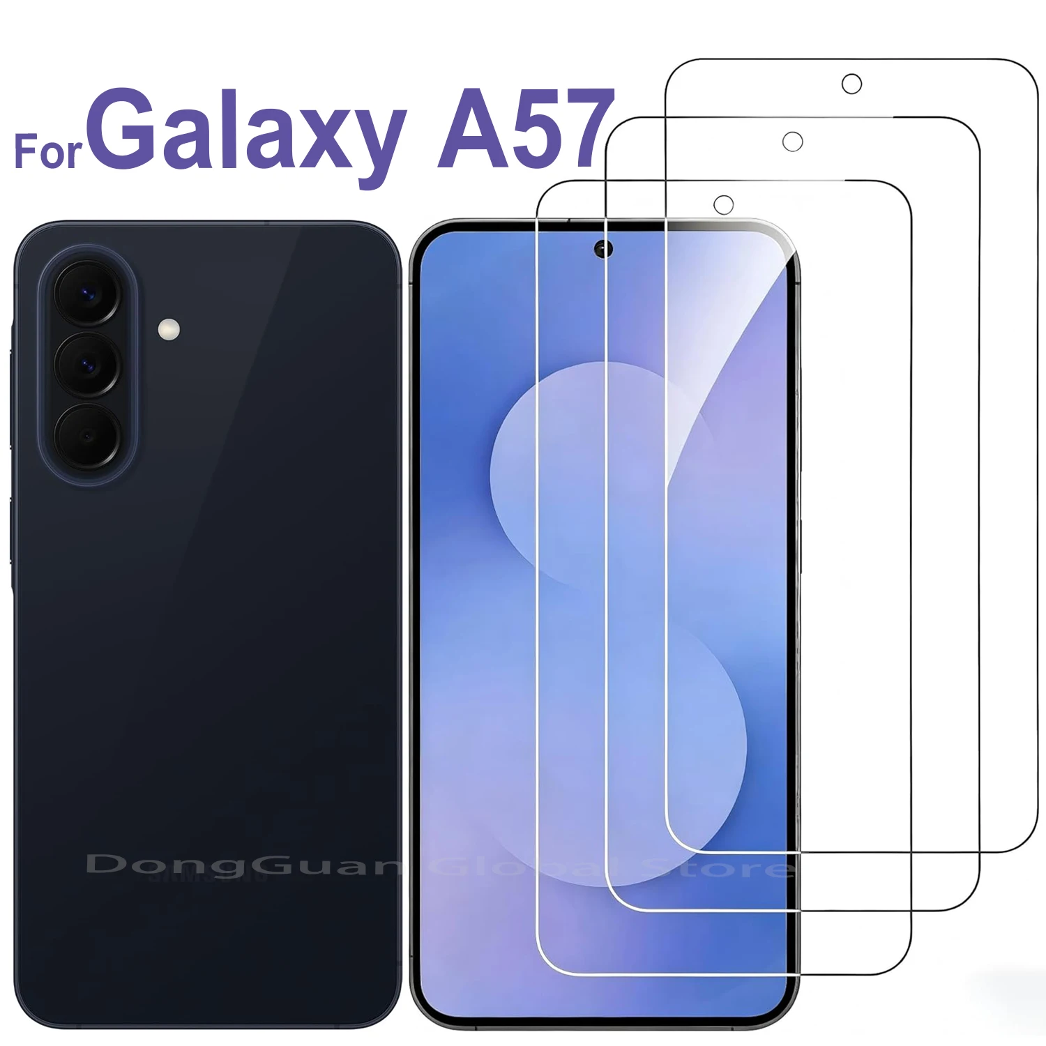 Premium Tempered Glass Screen Protector for Smartphones - Choose from 1/2/3/4 Pack