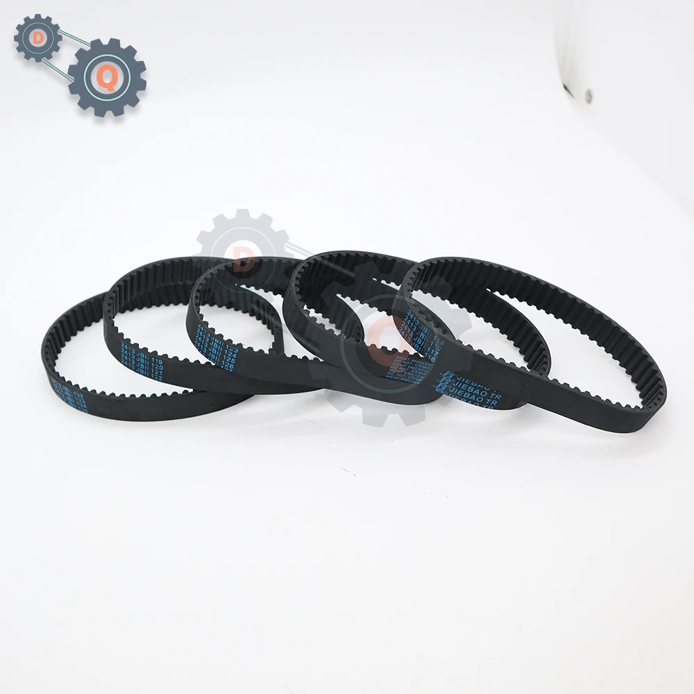 HTD 5M Timing Belt Length 175mm to 390mm 5M Rubber Belt Width 10mm 15mm 20mm 25mm 30mm 40mm CNC HTD5M Closed Loop Belts