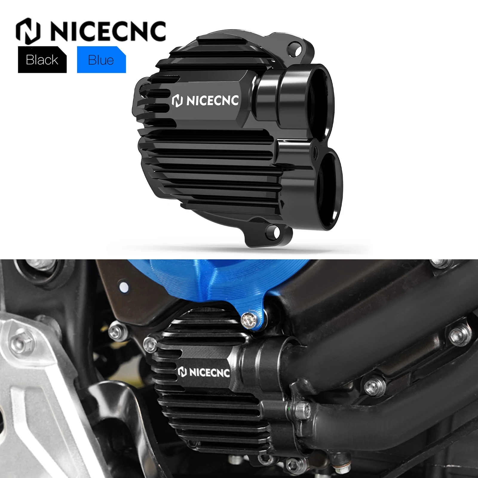 Für Yamaha Tenere 700 XTZ 700 2019-2024 Wasserpumpenabdeckung Rally Edition 2020-2024 World Raid 2022 MT-07 2018-2020 XSR700 2018-2023