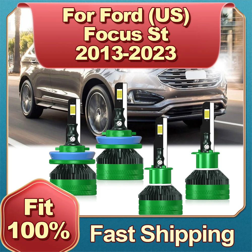 

2/4Pcs LED Car Light H1 H11 6000K White Headlights For FORD (US) FOCUS ST 2013 2014 2015 2016 2017 2018 2019 2020 2021 2022 2023