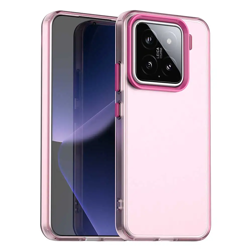 Luxury Matte Skin Feel Translucent Shockproof Bumper Case