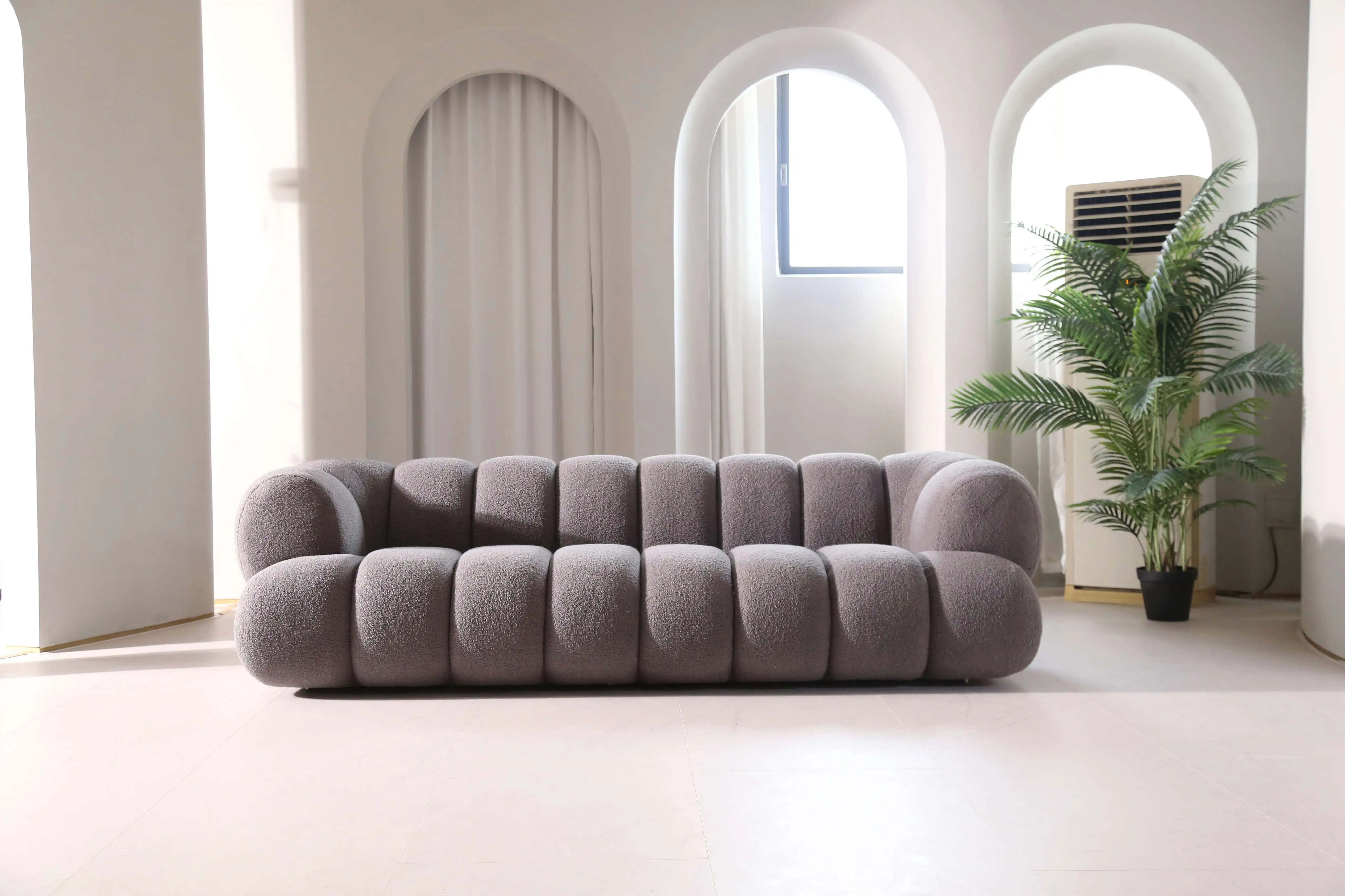 Contemporary Fabric Sofa Set – Comfortable Living & Bedroom Seating 1