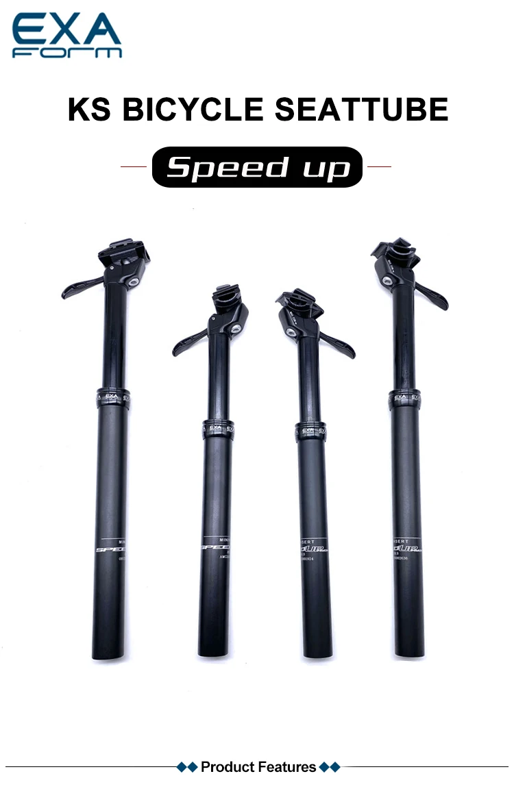 KS ExaForm !ドロッパー シートポスト KS 「カインドショック」 E-Ten ドロッパー シートポスト｜創作品