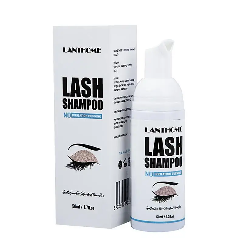 GentleEyelashShampooEyelashExtensionCleaningFoamCleaner50ml