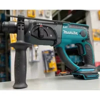 Marteau perforateur rotatif MAKITA DHR202 SDS-Plus 2J 18V LXT 20mm, 3 modes, anti-vibration, outils électriques 2