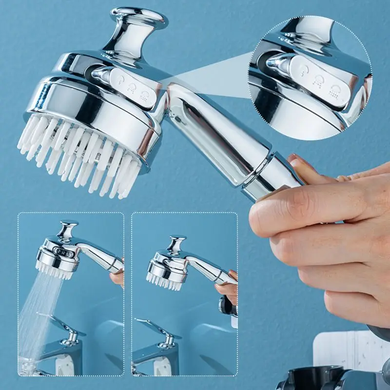 Bathroom Pressurized Shower Head Kit for Washbasin Faucet Nozzle Faucet Hand Wall Mounted Shower Head Sink Hose Sprayer Set shower rack,shower head hose