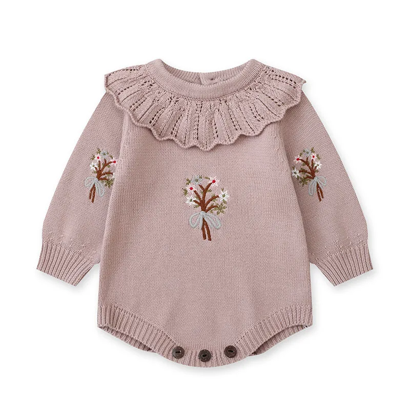Robe De Fête Tutu Pour Petite Fille - Dos Nu En Dentelle Fleurie, Manches Longues, Jupe En Tulle Superposé - Blanc