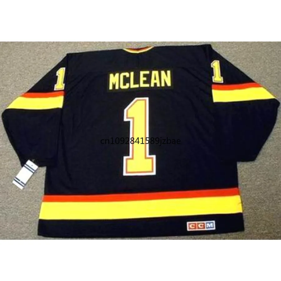Alexander Mogilny 89 Vancouver Ice Hockey Jersey 1 Kirk McLean Retro Sweater All Stitched Us Size S-3XL ice hockey jerseys