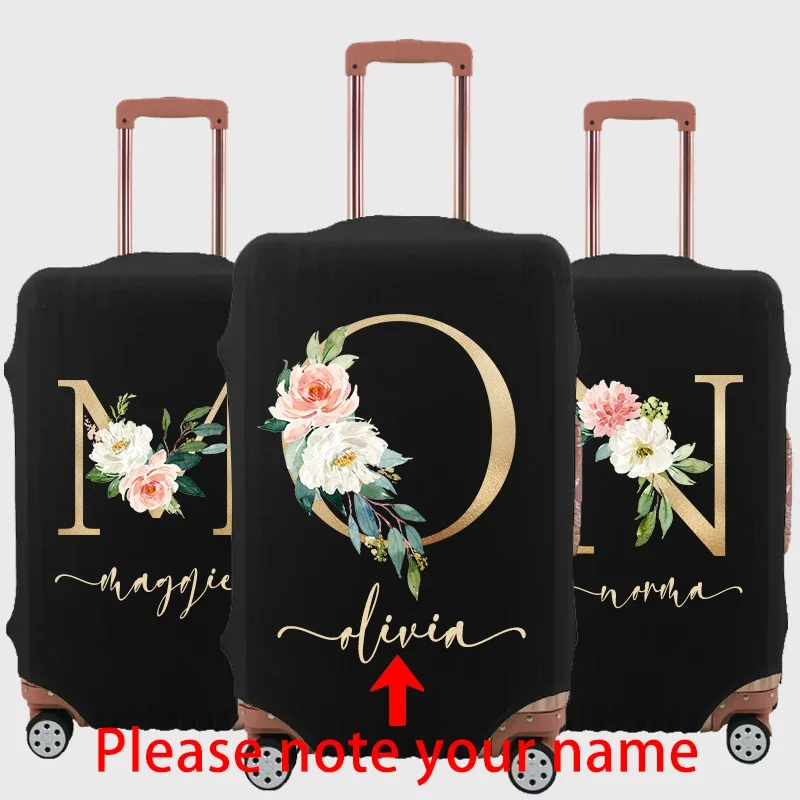

Custom Luggage Cover for 18-32Inch Fashion Suitcase Thicker Elastic Dust Bags Case Travel Accessories Luggage Protective Case