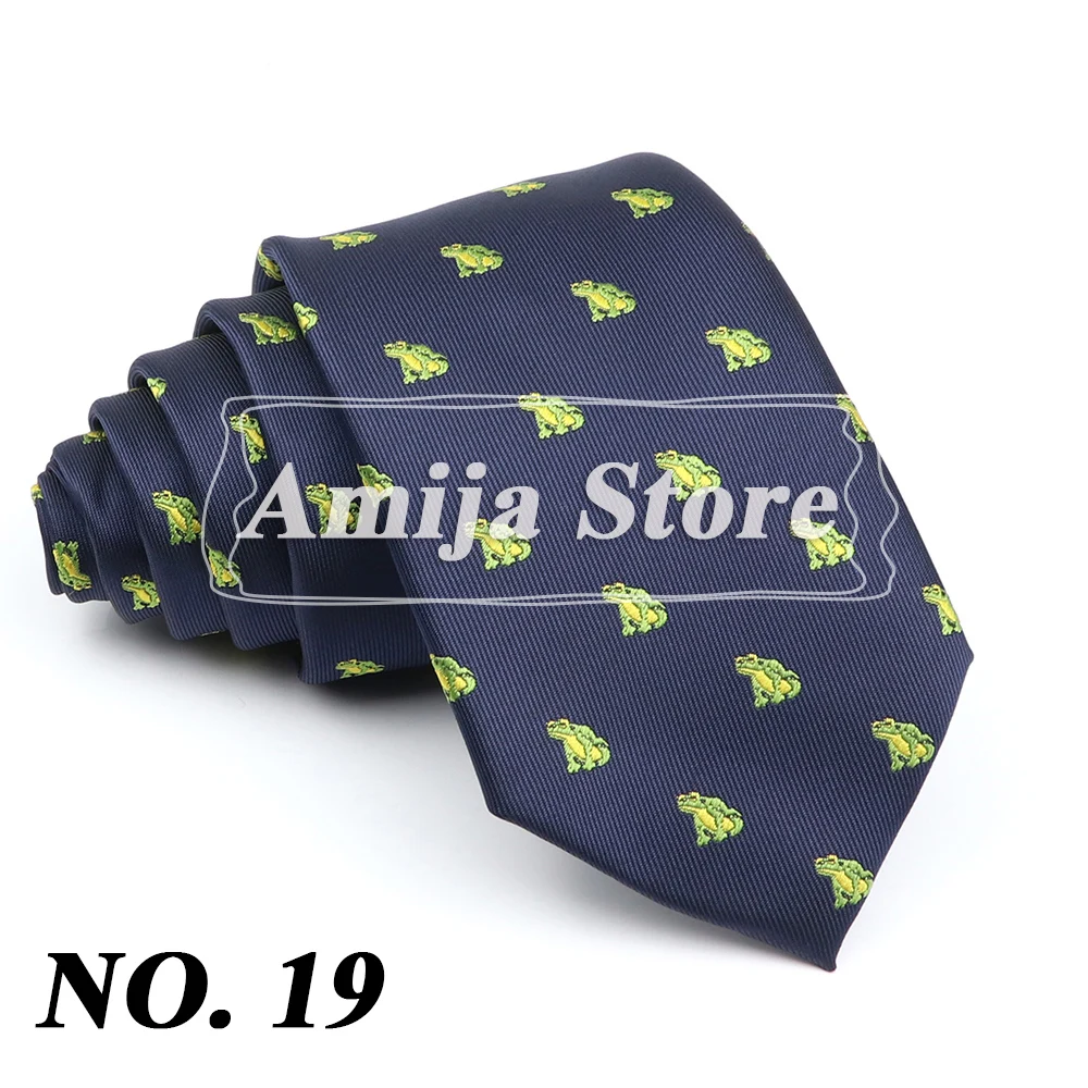 2022 Design männer Krawatte Drucken Banana Polar Bär Krawatten Mi Luxus Krawatten Zubehör Täglichen Verschleiß Krawatte Party Original Geschenk für Mann – Detail 22