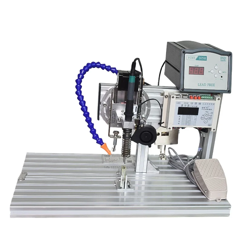 

Wildly use Automatic USB soldering machine electronics LED lights AC DC welding cables solder machine for factory connectors