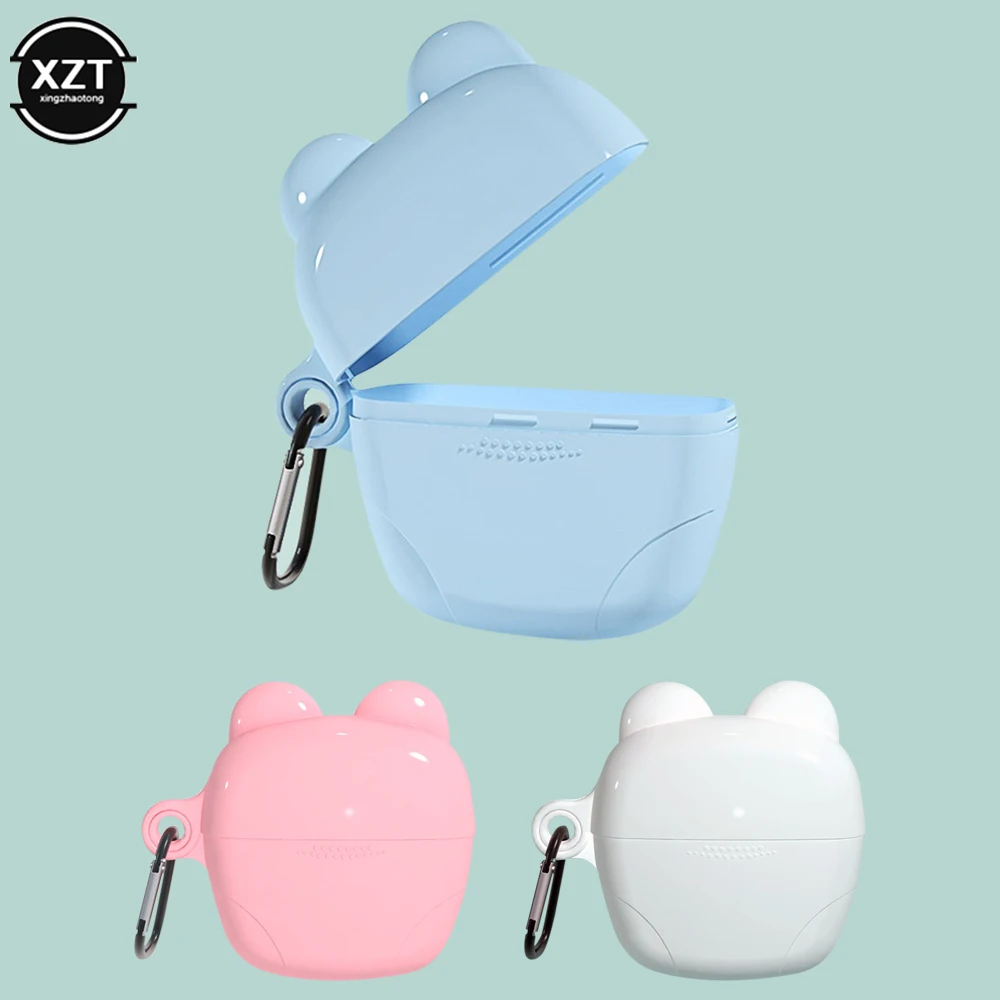 

Mask Storage Box Portable Large Capacity Lipstick Snack Storage Bag for Wallet Backpack Small Container for Children and Adults