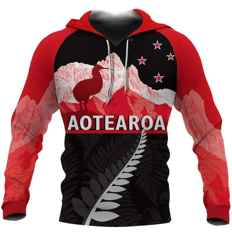 thumbnail image 1 of Tui Always In My Heart Nueva Zelanda Impresión 3D Para Hombres Y2k Tops Nuevo En Sudaderas Con Capucha Y Sudaderas Suéter Deportivo Ropa Para Niños Y Mujeres, 1 of 5
