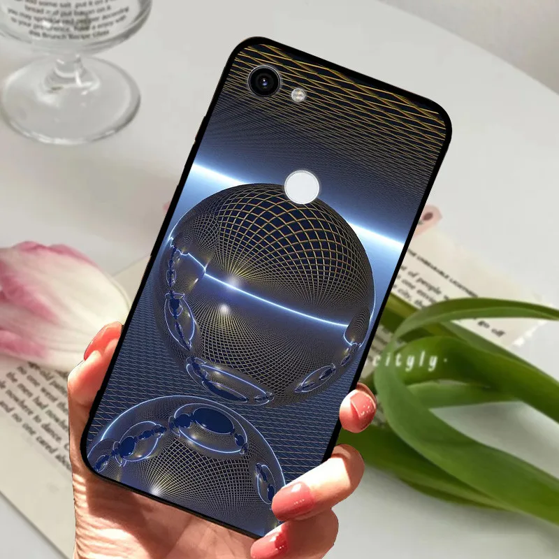 Silicone Shockproof Soft TPU Phone Cover - Cartoon Design