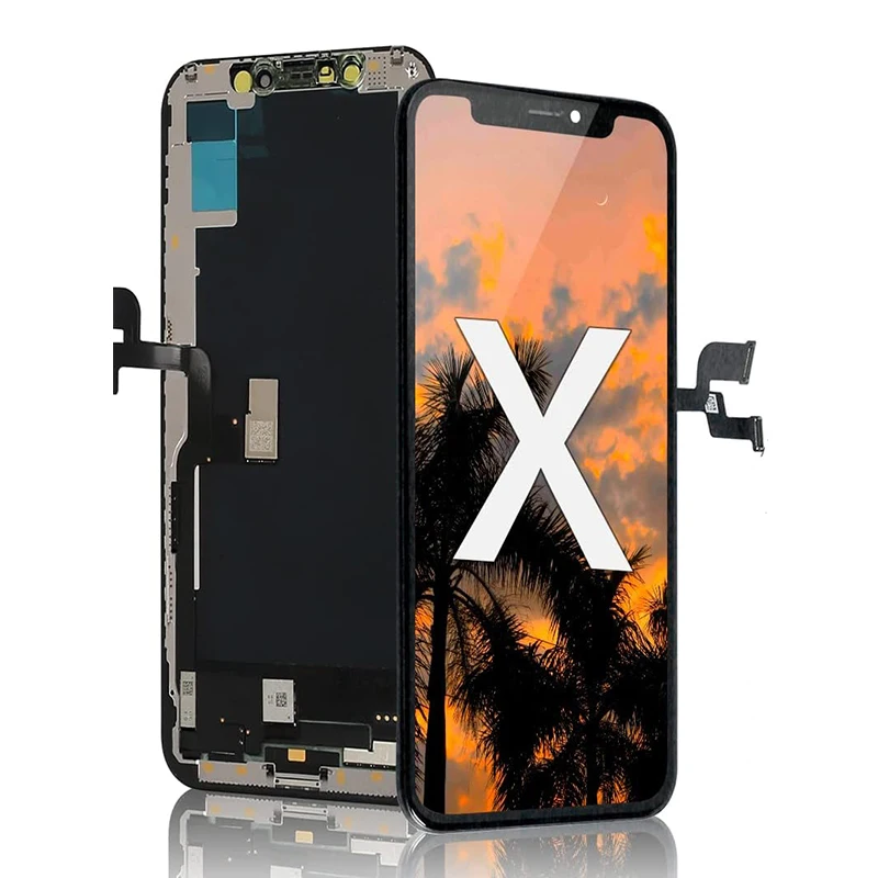 

100% Test For Iphone X OLED LCD Display Touch Screen For iPhoneX / 10 A1865 A1901 A1902 LCD Touch Digitizer Assembly Replacement