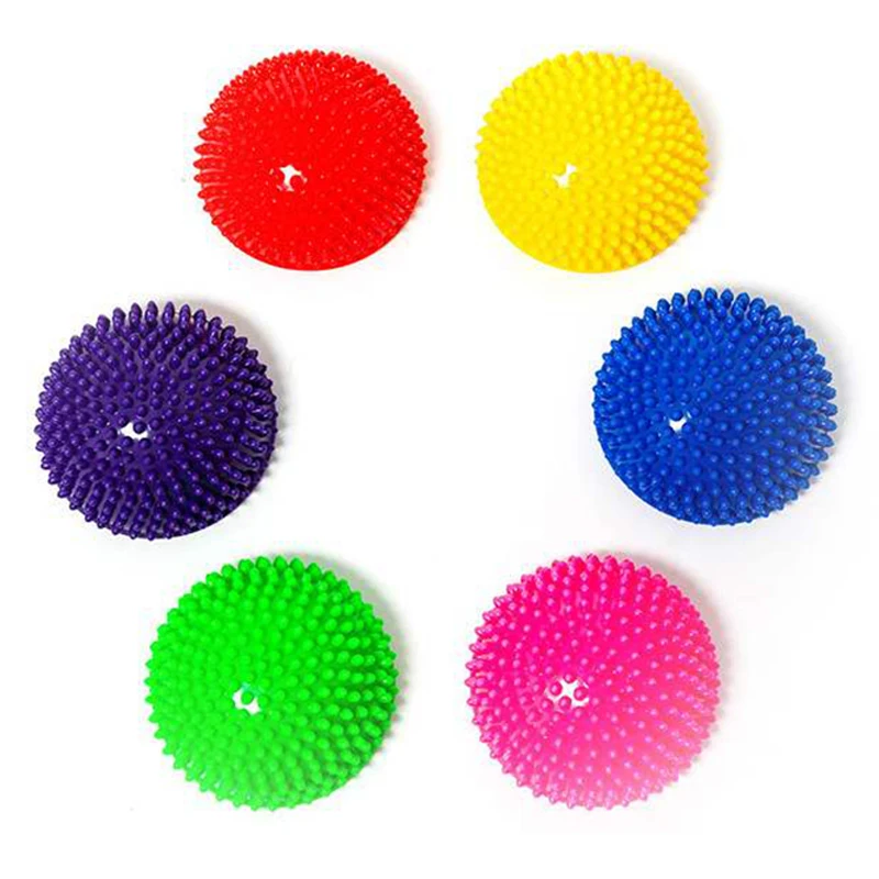 Newly Inflatable Half Sphere Yoga Balls PVC Massage Fitball Exercises Trainer Balancing Ball For Gym Pilates Sport Fitness