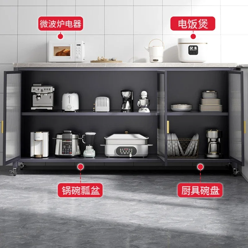 Cabinet Storage Sideboards Muble Cuisine Sideboard Kitchen Furniture Sets Vanity et Organizer Alacena Luxury Room LT