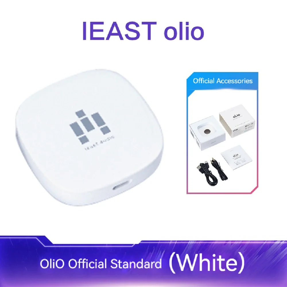 

IEAST olio Airplay 2 WiFi 2.4G/5G& Bluetooth Receiver 5.0 Wireless Auido Multiroom Music Streamer Within Tidal Connect