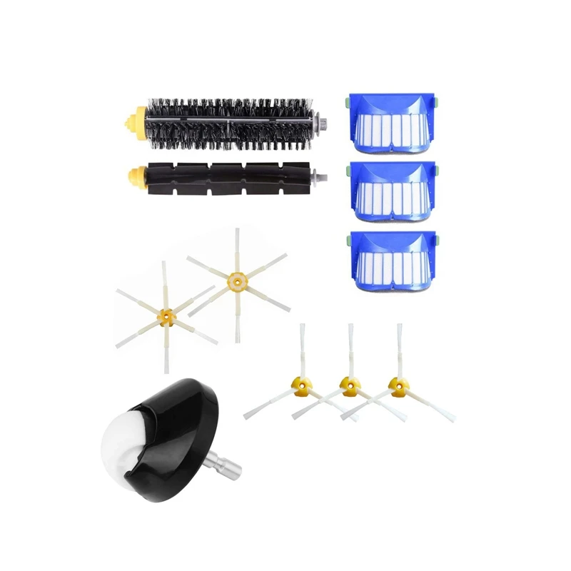 

For Roomba 600 Series Main Brush Side Brush Hepa Filter For Irobot 610 620 625 630 650 660 Vacuum Cleaner Parts