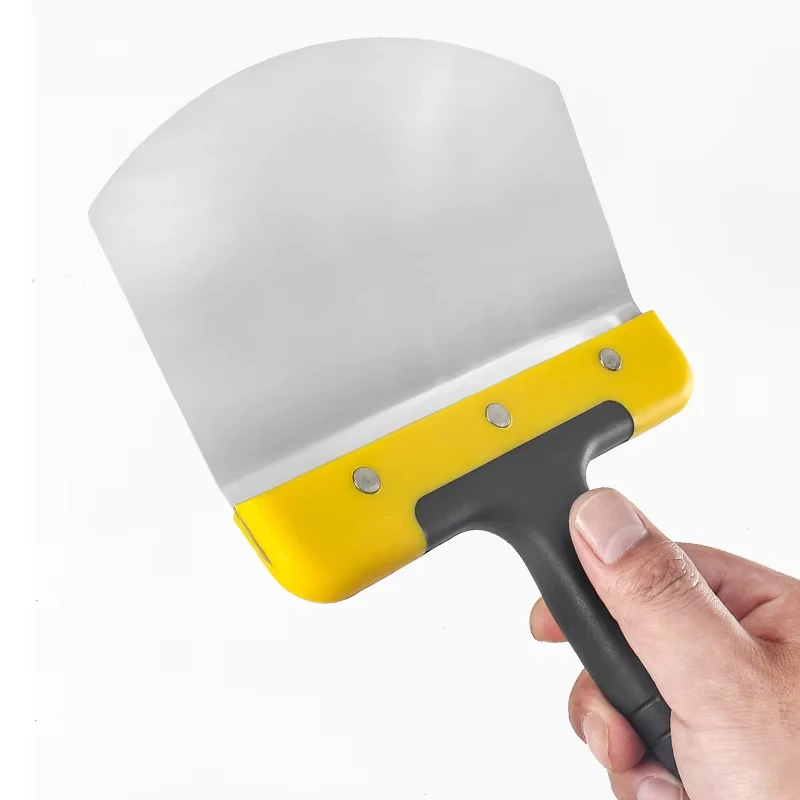 Stainless Steel Wall Paint Plaster Shovel Putty Knife Scraper Blade Paint Feeder Filling Spatula Construction Tools 2
