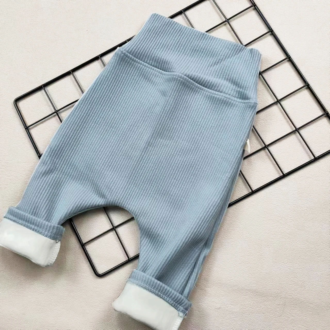 Baby Winter Underpants Korean Edition Baby Autumn and Winter Clothing Girl High Waist Plush Boys' Warm Underpants 4