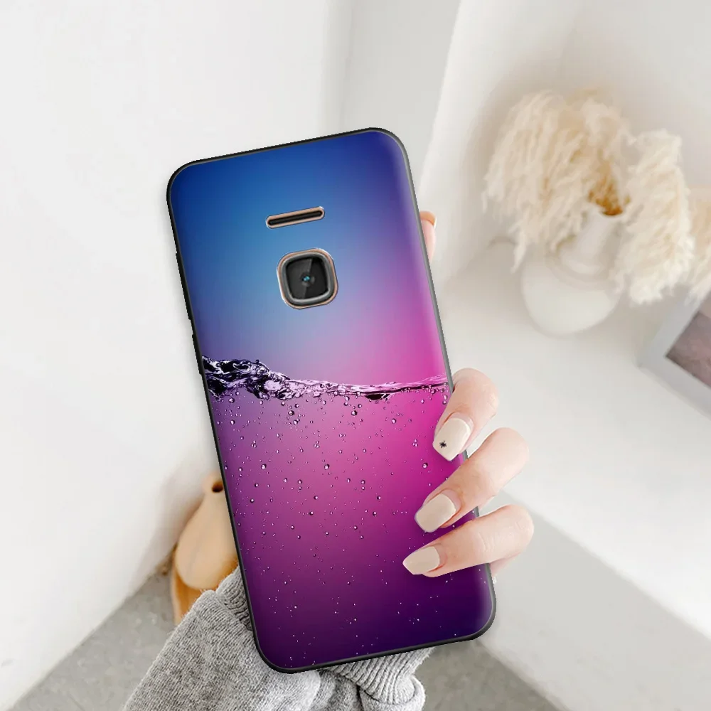 Patterned Silicone Soft TPU Back Cover - Stylish Protective Case