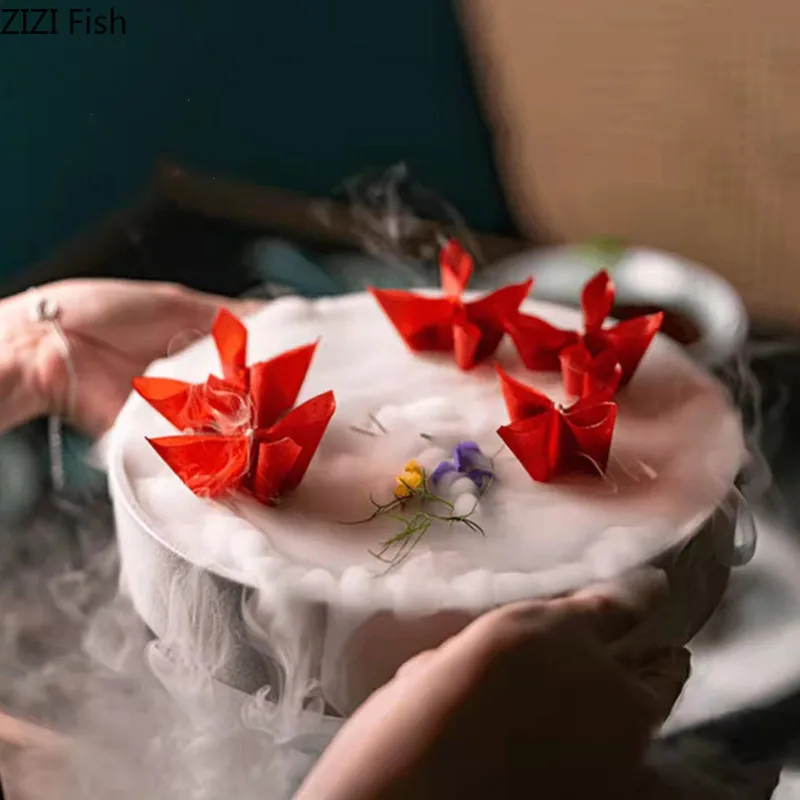 Cuscino decorativo Fumo di ghiaccio secco 