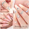 BORN PRTTY Nail Art Nail Gel Rhinestone Glue Gel For Sticky Drill Super Adhesive Crystal Gems Jewelry Decor UV Nail Polish Gel 3