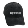 Reputation Baseball Cap Embroidery Retro Style Dad Hat Cotton Unisex Concert Hats Adjustable 4