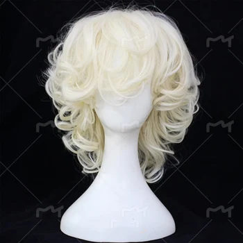 Lolita Ins Parrucca corta sintetica per capelli Parrucche cosplay per feste quotidiane per donna Uomo Ragazza Ragazzo Fibra ad alta temperatura