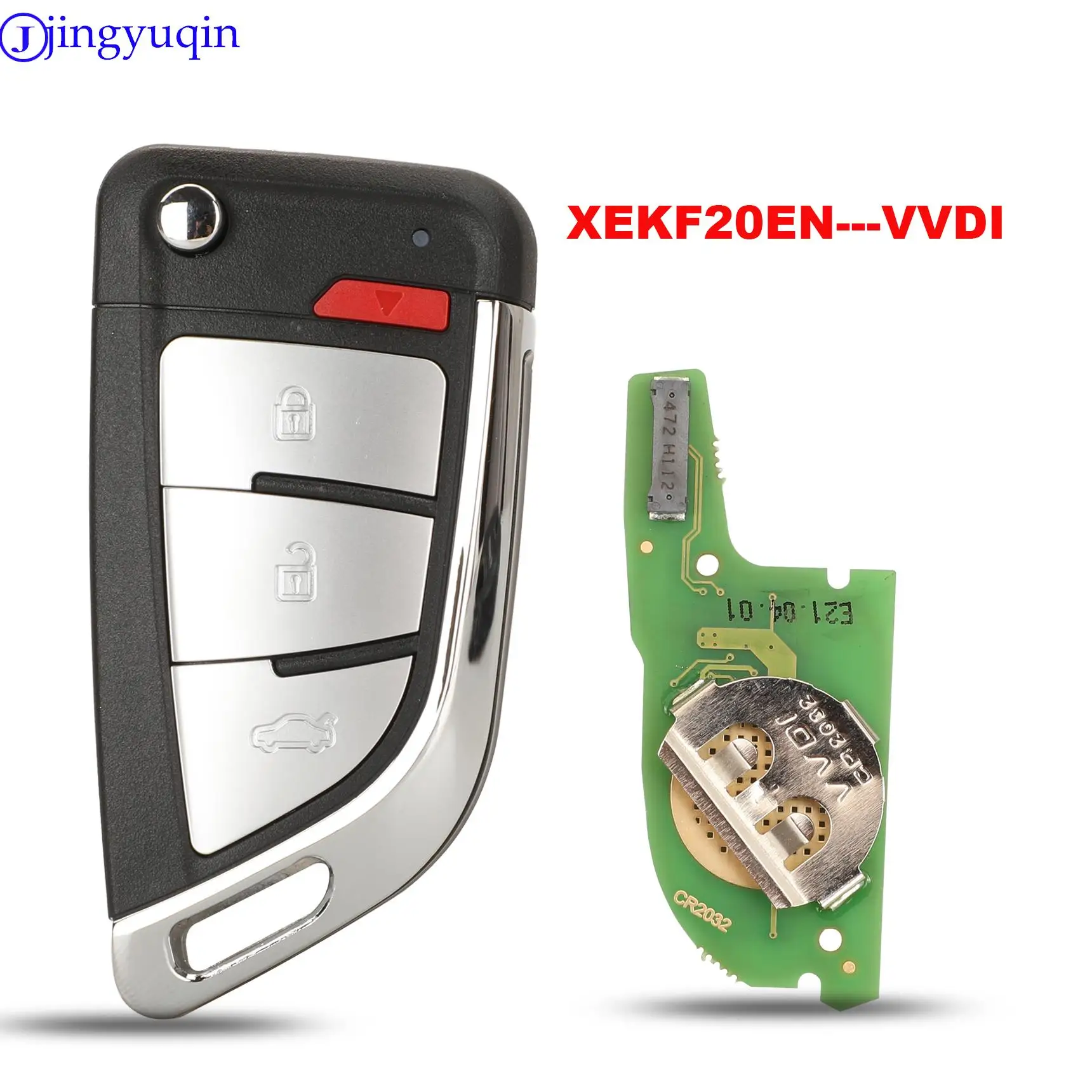 Xhorse jingyuqin XEKF20EN VVDI-Schlüssel mit Super-Fernbedienung XT27-Chip für VVDI-Schlüsselwerkzeug MINI Max 4 TASTEN