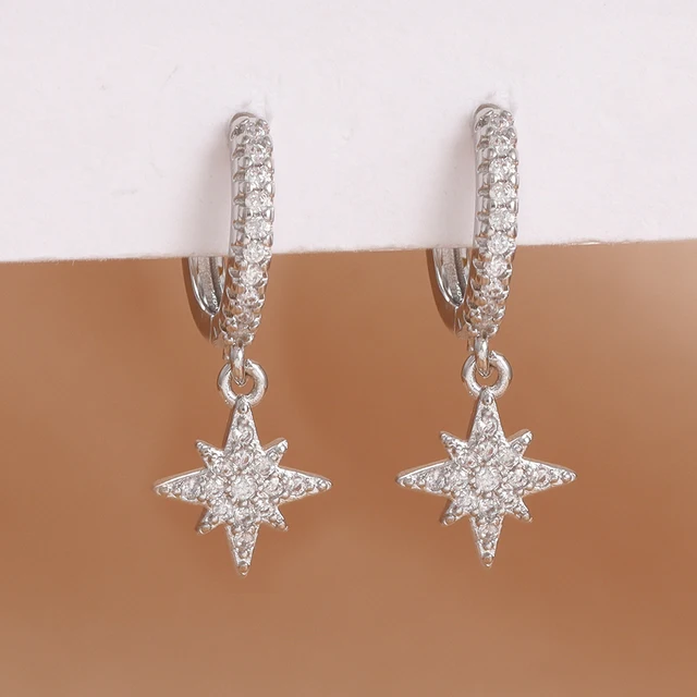 87141-6e8100.jpg Nouveauté Double chaînes longues gland boucles d'oreilles pour femmes coréen en acier inoxydable Zircon suspendus boucle d'oreille Piercing bijoux
