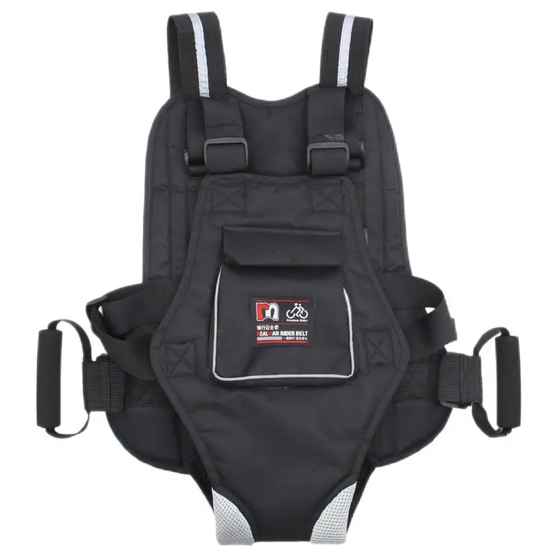 

Motorcycle Safety Harness For Kids Breathable Safety Belt For Kids With Safety Handle Electric Vehicle Safety Harness Strap For