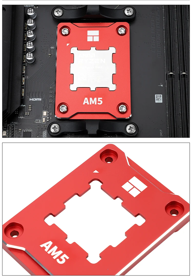 Fixação Fivela LGA1700 1800 Fivela Fix Substituto CNC alumínio