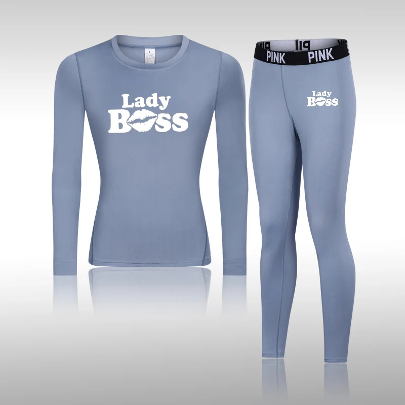 Female Warm Thermal Underwear Winter Thermo Clothing Set Underwear Warm Suit For Women Clothing Yoga Sportswear