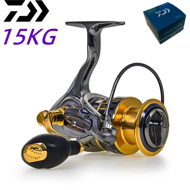 

Daiwa New All Metal (CODEK ) Fishing Reel 15Kg Max Drag Power Spinning Wheel Fishing Coil Shallow Spool Suitable for all waters