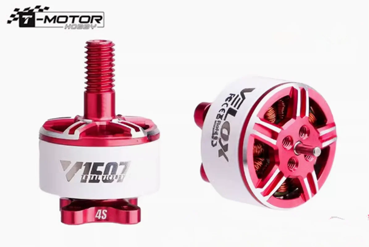 1pcs T-MotorVELOX V1507  1507 4S/6S  3-inch FPV Drone Brushless Motor for Cinewhoop RC Drone FPV Racing CineWhoop BetaFPV