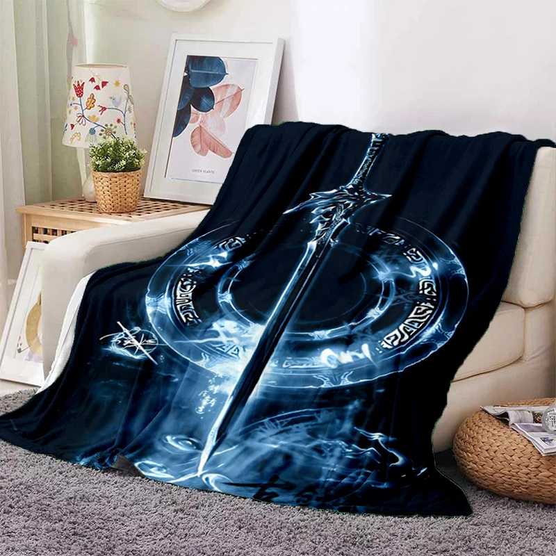 

Art Printed Cold Weapon Blanket Flannel Soft Plush Sofa Bed Throwing Blankets Anime Blanket Gedruckt Bettdecke Sofa Geschenk