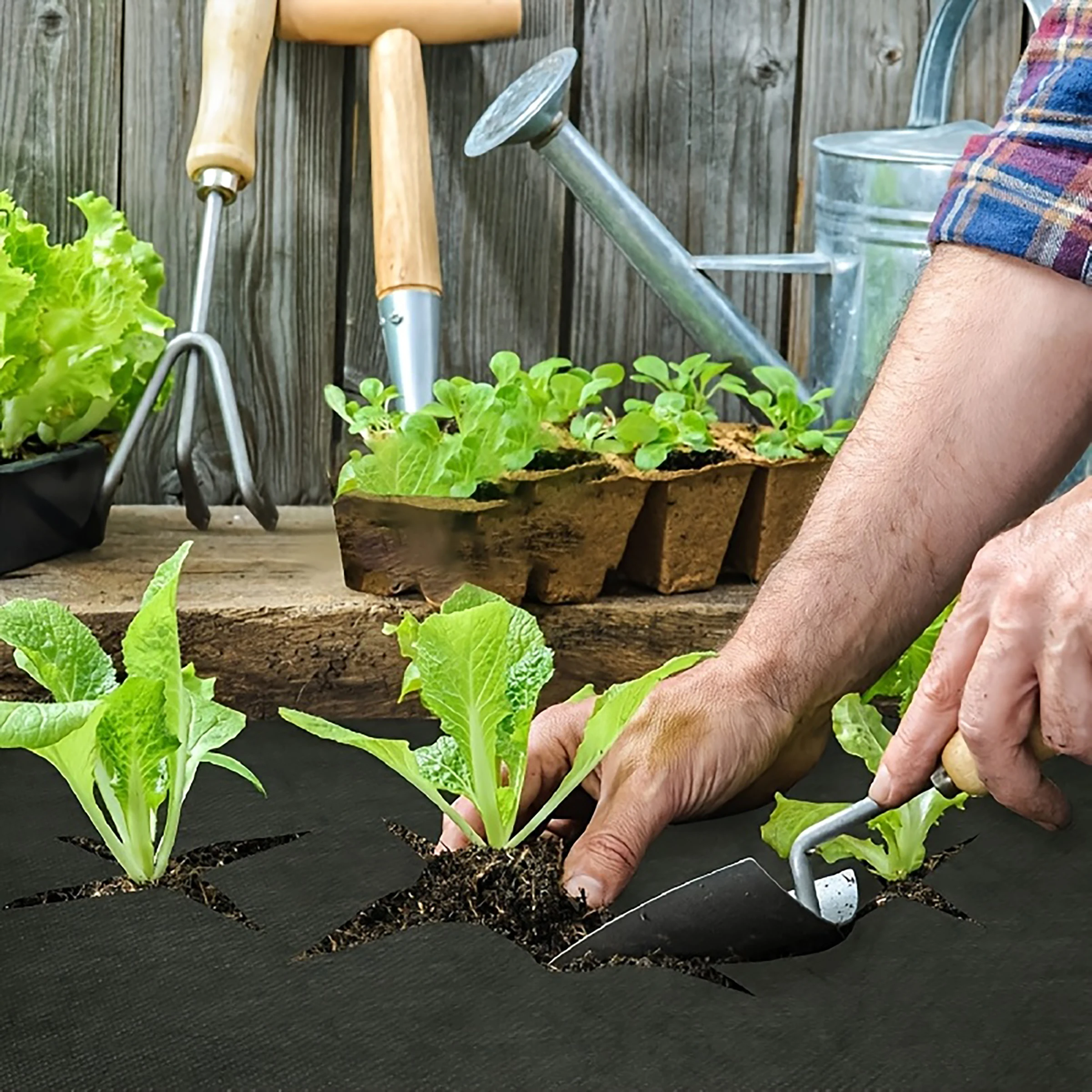 Perforated Weed Barrier Fabric 5